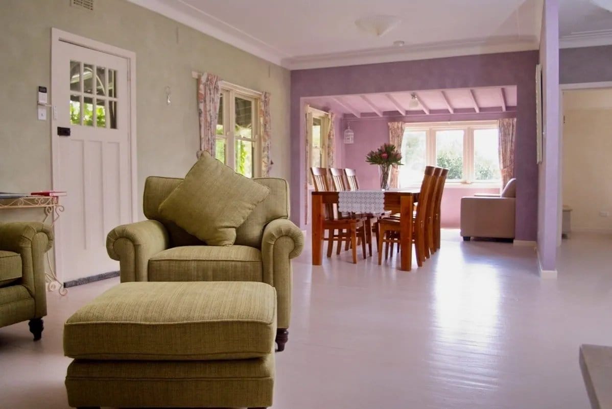 The cottage living area
