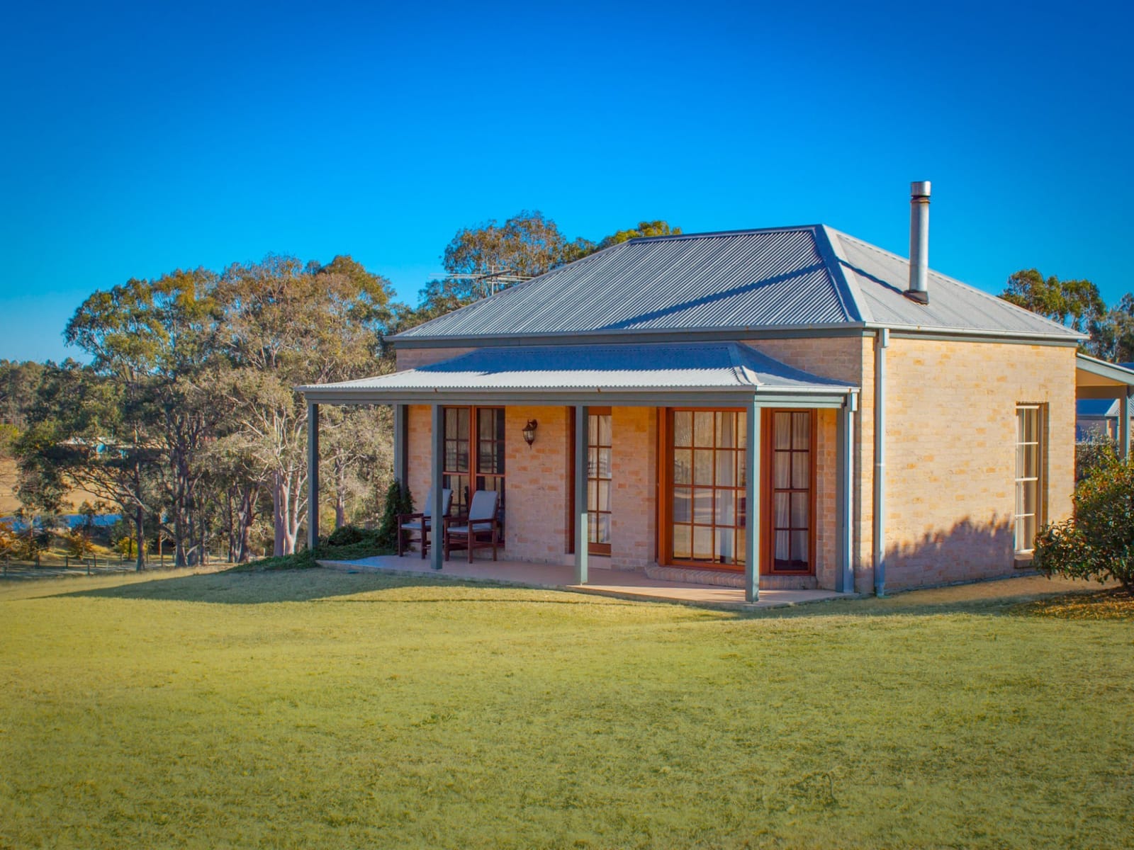 One of the one-bedroom cottages at Berenbell
