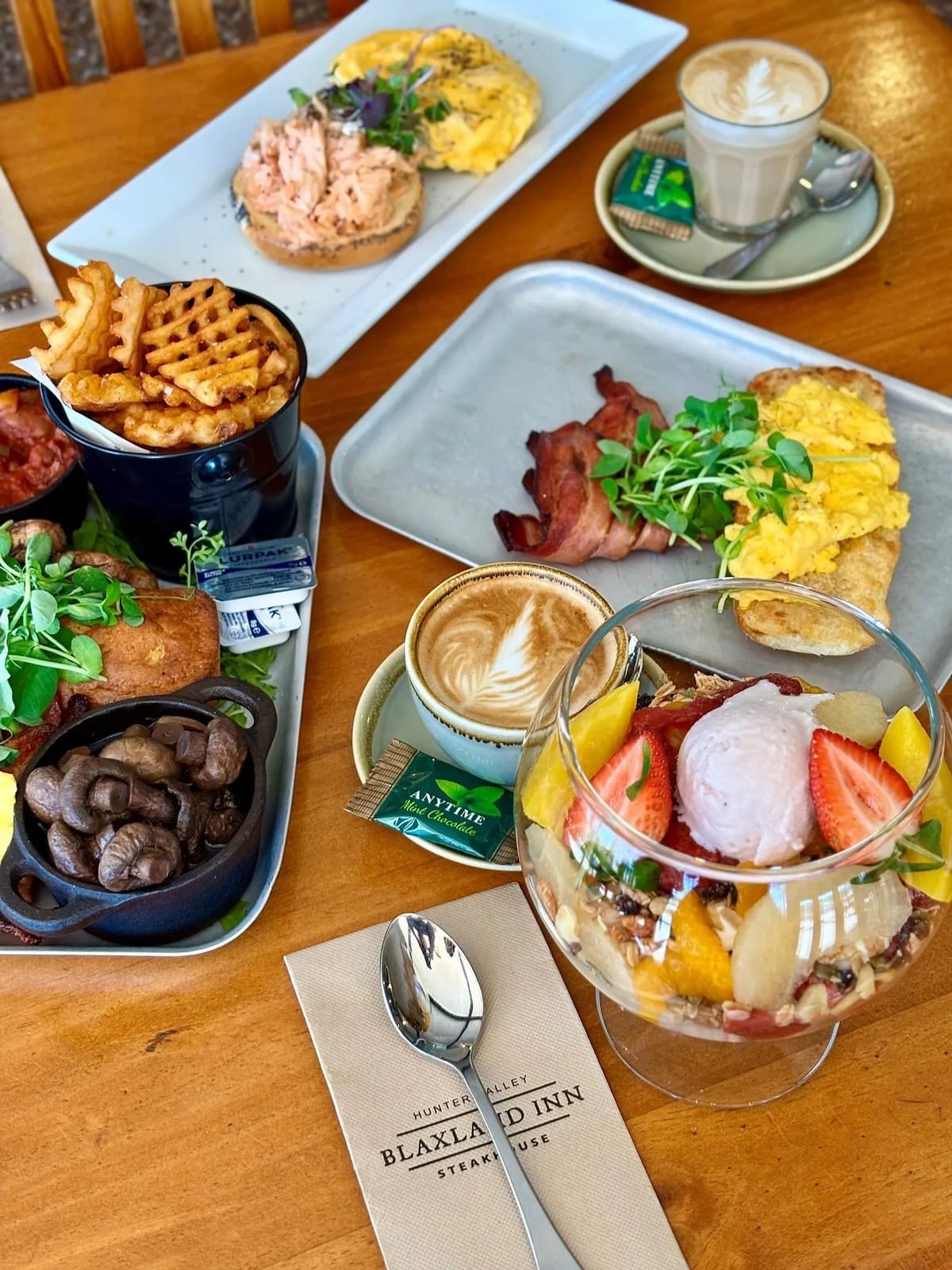 Breakfast at Blaxland Inn