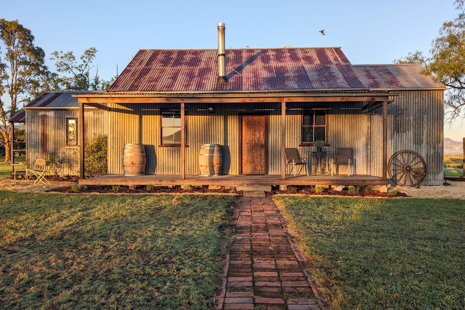 Restored 1890 cottage at Broke Estate, Broke, Hunter Valley