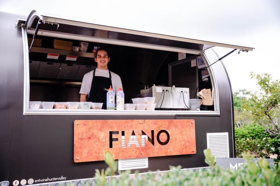 The Fiano food truck at Entwine Hunter Valley