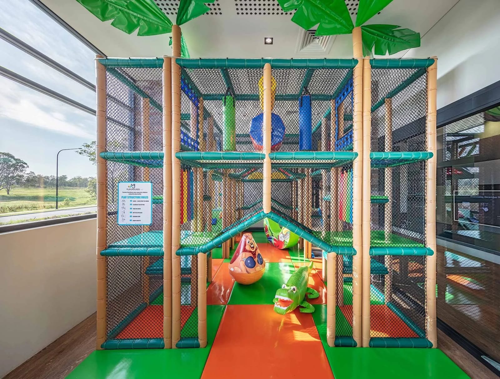The kids' playground
