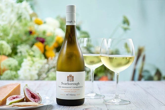 Scarborough Chardonnay with a cheese plate