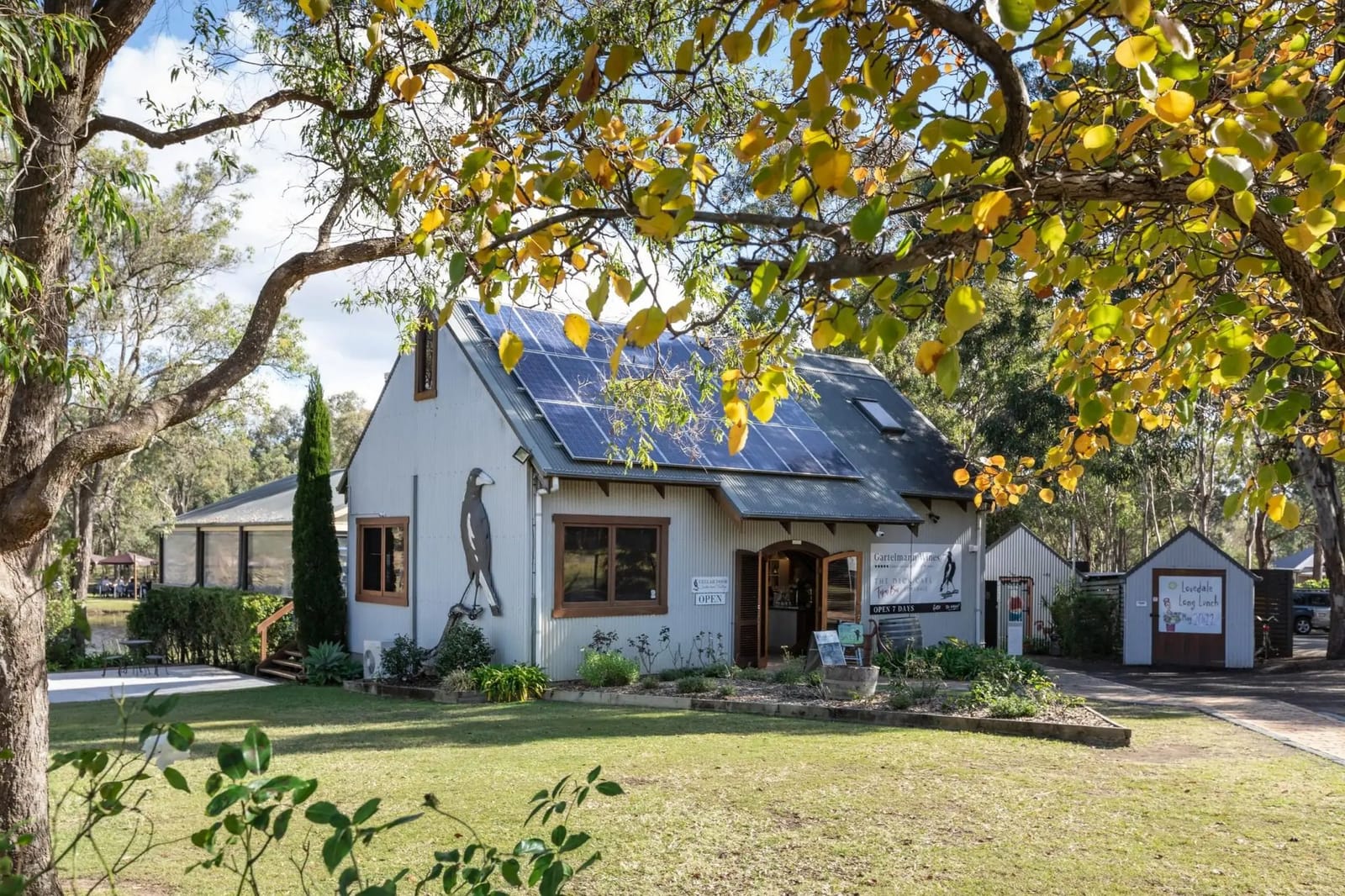The Gartelmann Wines cellar door building