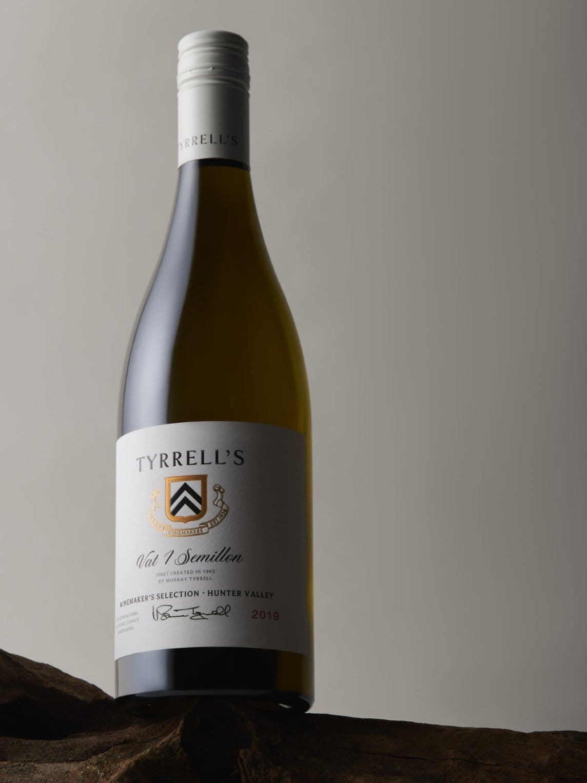 A bottle of Vat 1 Semillon