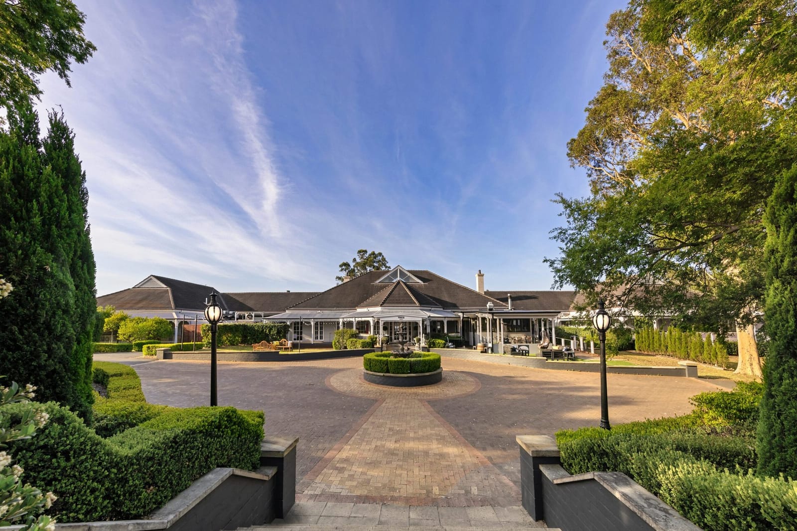 Manor house and grounds at Voco Kirkton Park, Pokolbin, Hunter Valley