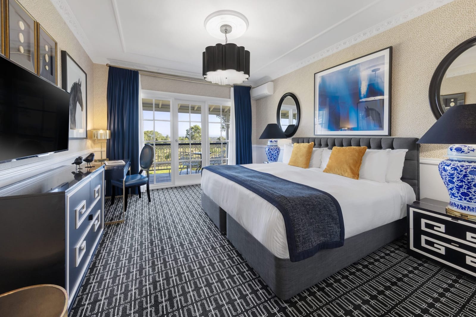 A King Standard room with valley views